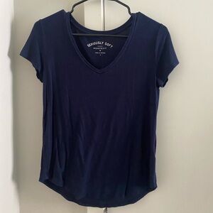 Aeropostale Navy Blue Shirt, Size XS